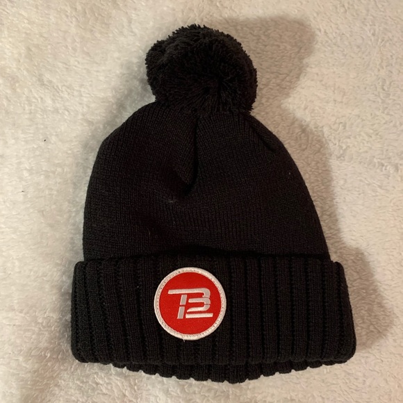 Tb2 Tom Brady Knit Pompom Hat 